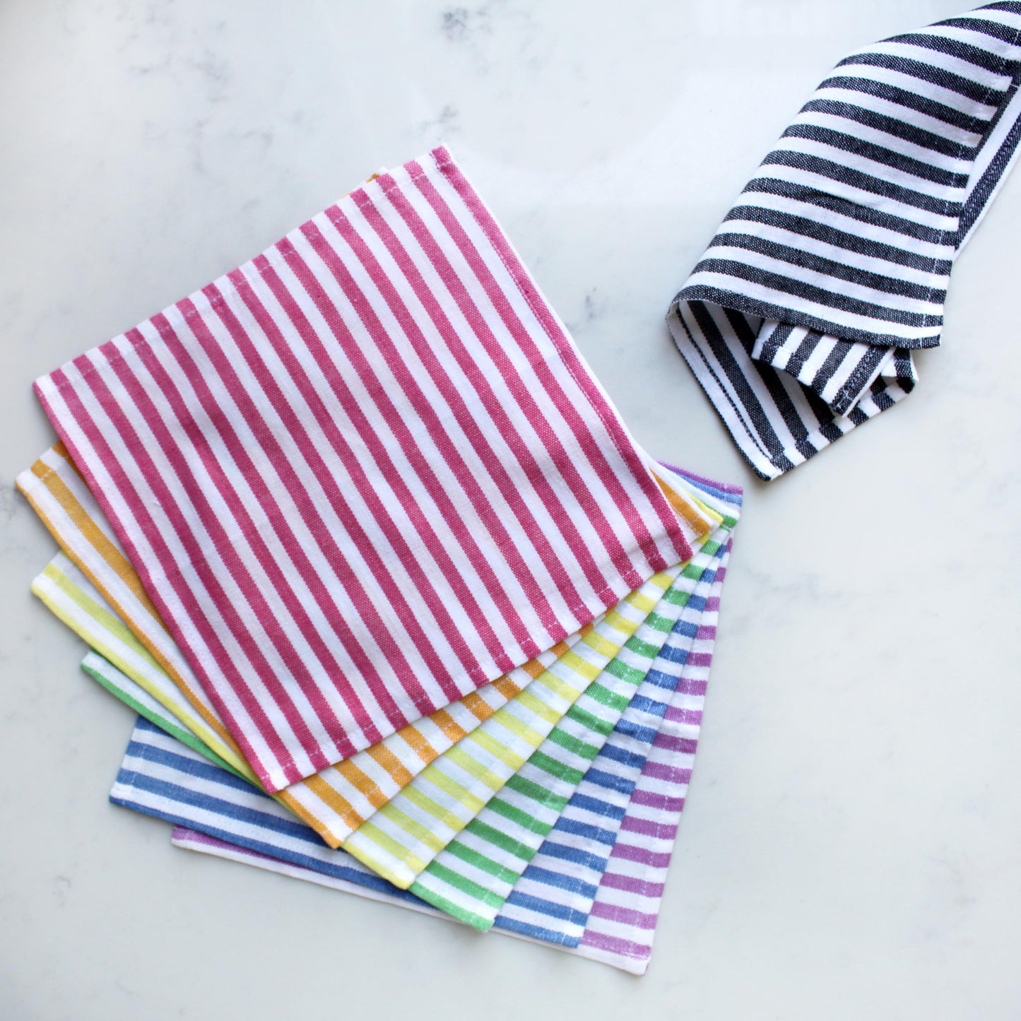 Quarter Stripe Tiny Towel
