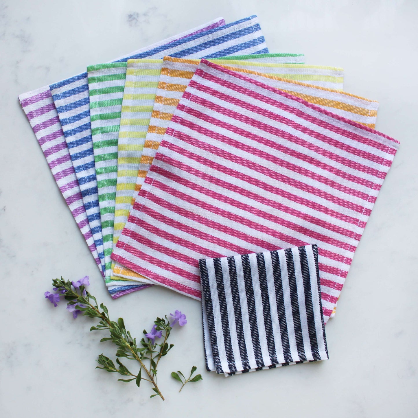 Quarter Stripe Tiny Towel
