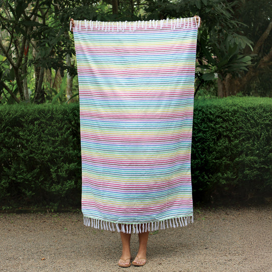 Rainbow Stripe Textile