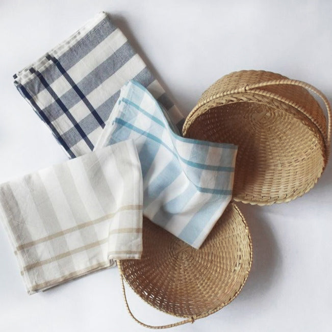 BORDER STRIPE KITCHEN TOWEL