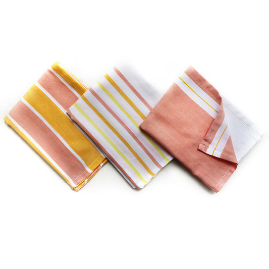 Peach Collection Kitchen Towels