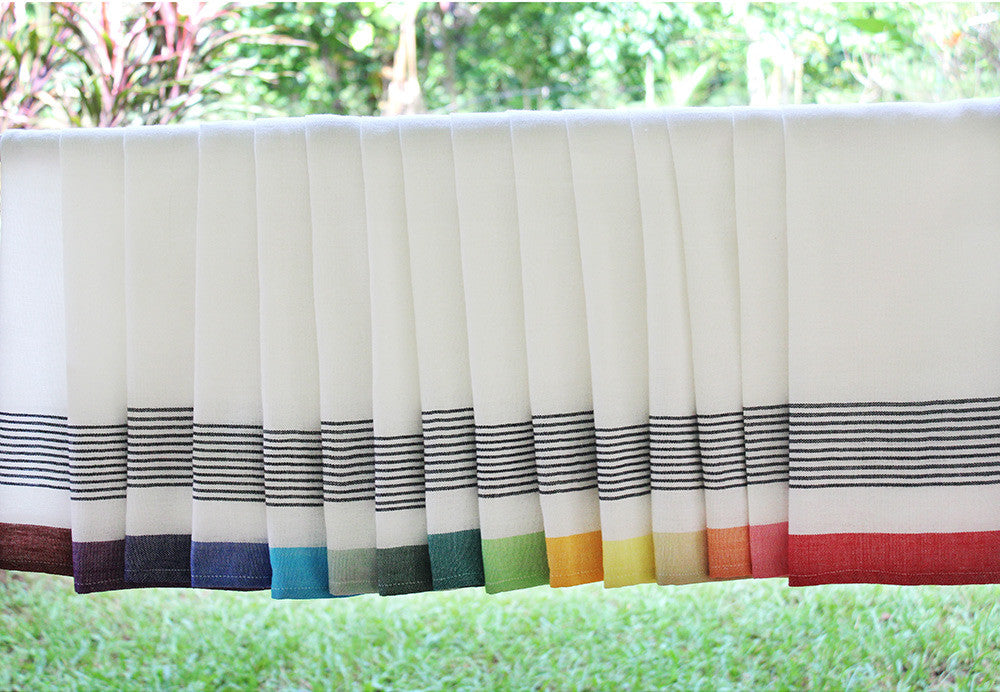 Bloc Stripe Kitchen Towels - Kara Weaves
- 4