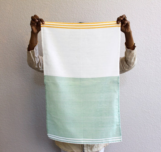 Saffron Mint Kitchen Towel