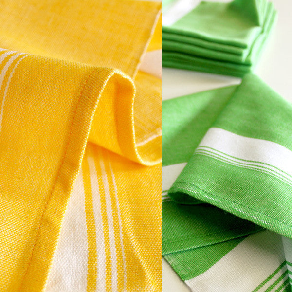 Set of 10 Color Napkins - Kara Weaves
- 2