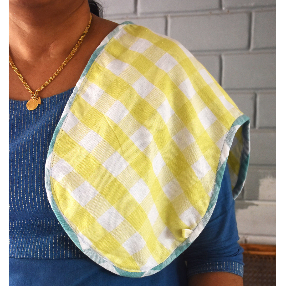Mother's Nursing scarf, Burp cloth, 4 tiny towels