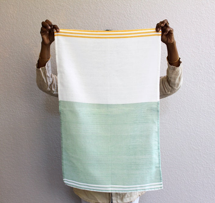 Saffron Mint Kitchen Towel