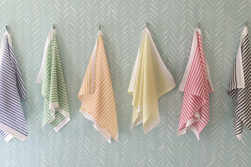 QUARTER STRIPE KITCHEN TOWEL