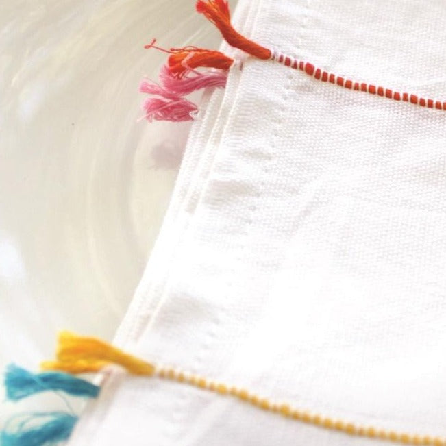 RAINBOW TASSEL TABLE NAPKIN