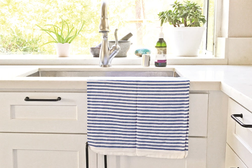 QUARTER STRIPE KITCHEN TOWEL