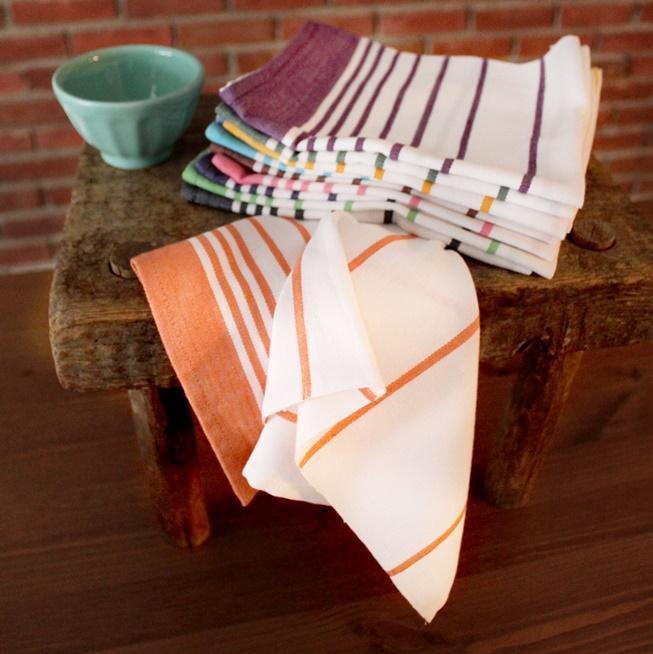 ASYMMETRIC STRIPE  TABLE NAPKIN