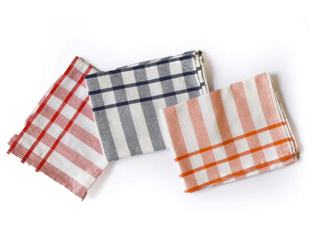 Madras Cotton Kitchen Towels