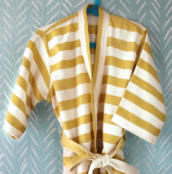 Earth Stripe Kids Robe