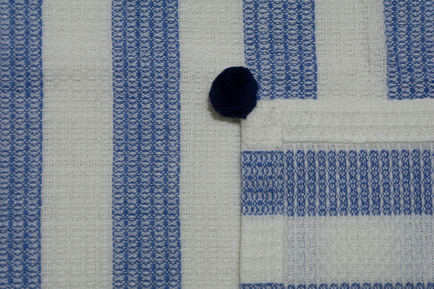 Waffle stripe Kitchen towel