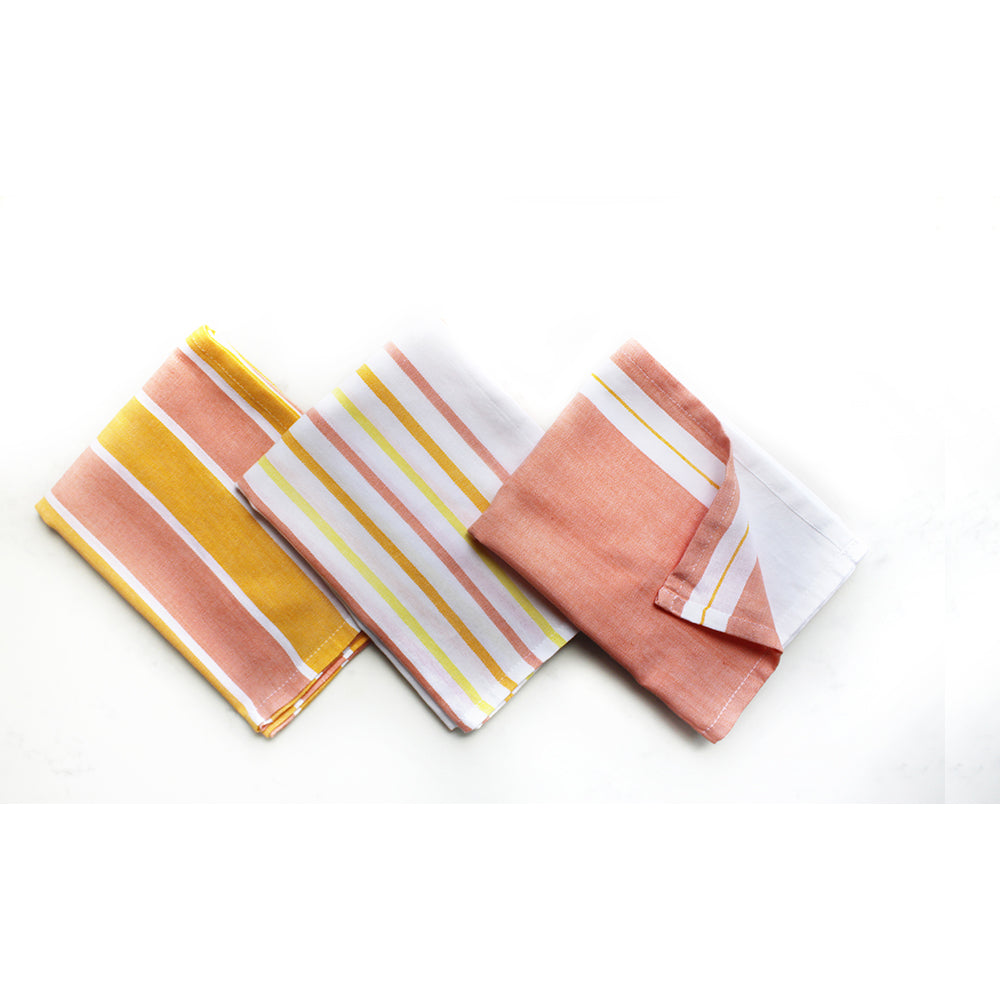 Peach Collection Kitchen Towels